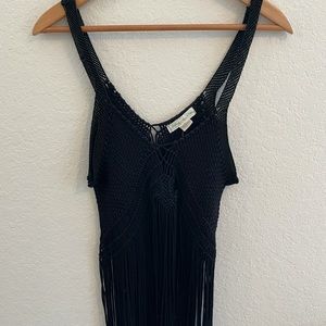 Urban outfitters fringe tank top